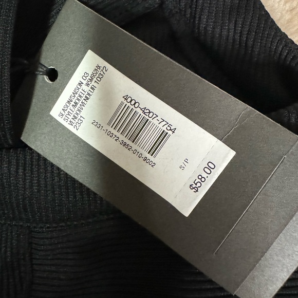 !NWT! Armani Exchange Mesh Cut-Out Tank - Picture 8 of 8